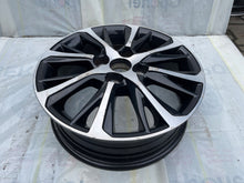 Laden Sie das Bild in den Galerie-Viewer, 1x Alufelge 15 Zoll 5.0&quot; 4x100 39ET Glanz Schwarz CMS-1007, 42611-ODJ10 Toyota