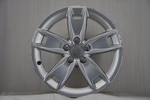 Load image into Gallery viewer, 4x Alufelge 17 Zoll 7.5" 5x112 56ET Glanz Silber 8P0601025BL Audi A3 Rim Wheel FEL6890701073zb
