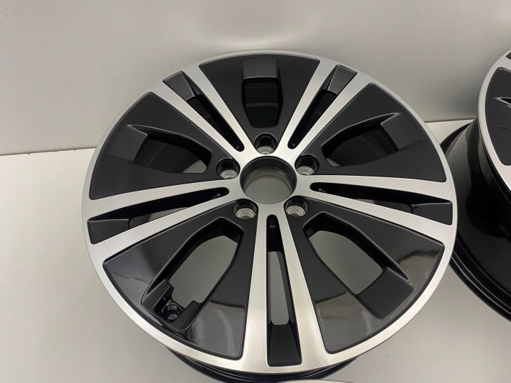 4x Alufelge 17 Zoll 7.5" 5x112 40ET Glanz Schwarz A2134015100 Mercedes-Benz W213 FEL5431304615qh