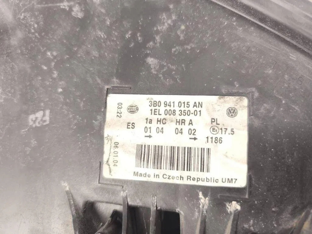 Frontscheinwerfer VW Passat Variant 3B0941015AN Links Scheinwerfer Headlight SCH6542624880cd