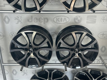 Laden Sie das Bild in den Galerie-Viewer, 4x Alufelge 18 Zoll 7.5" 5x108 49ET Glanz Schwarz 9671401880 Citroën Ds Expert I FEL9243892935kf