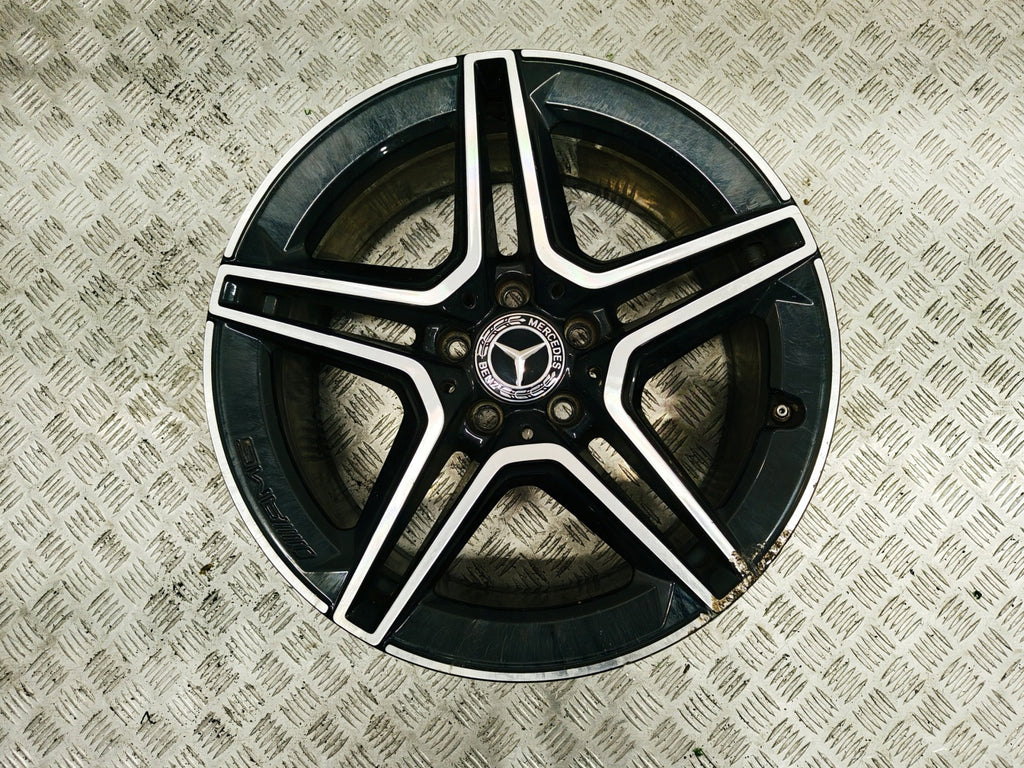 1x Alufelge 18 Zoll 8.5" 5x112 A2054019600 Mercedes-Benz W205 Rim Wheel FEL8363403613nz