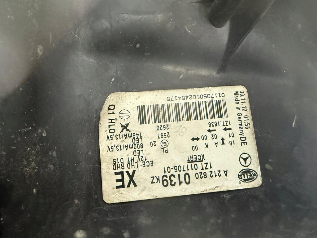 Frontscheinwerfer Mercedes-Benz W212 A2128200139 Links Scheinwerfer Headlight SCH2898588241xh