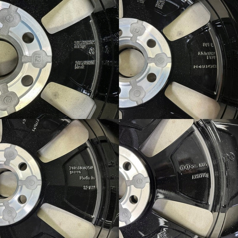 1x Alufelge 17 Zoll 6.5" 5x100 39ET Glanz Schwarz 2GM601025AJ VW T-Cross FEL6139594333ue