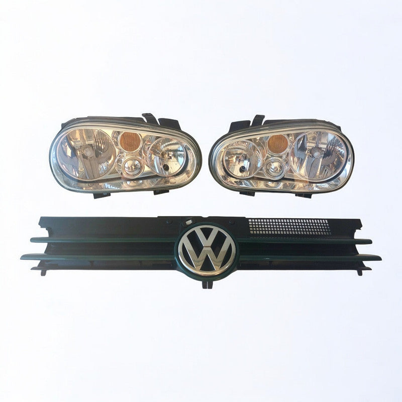 Frontscheinwerfer VW Golf IV 1J1941016B 1J1941015B 1J0853655 Ein Satz Headlight