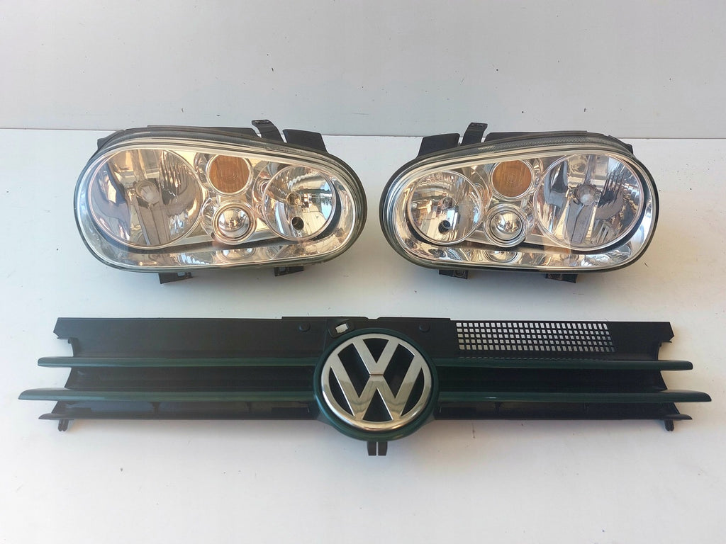 Frontscheinwerfer VW Golf IV 1J1941016B 1J1941015B 1J0853655 Ein Satz Headlight