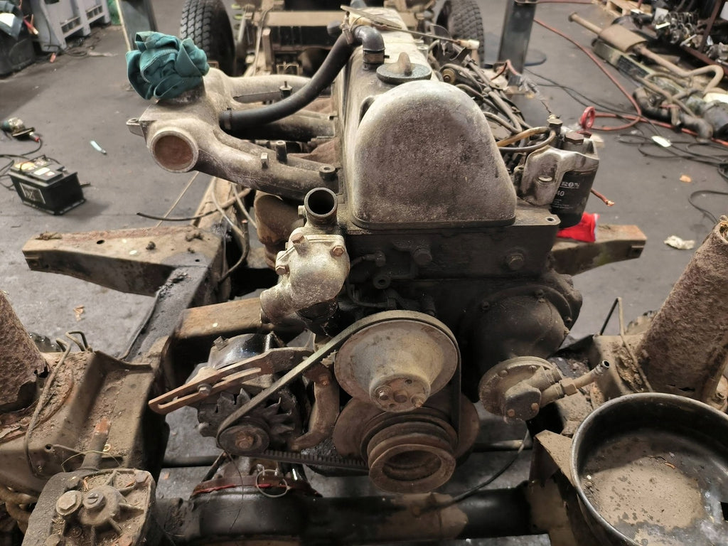 Motor Mercedes-Benz W123 OM616 1980 Diesel Engine Komplett