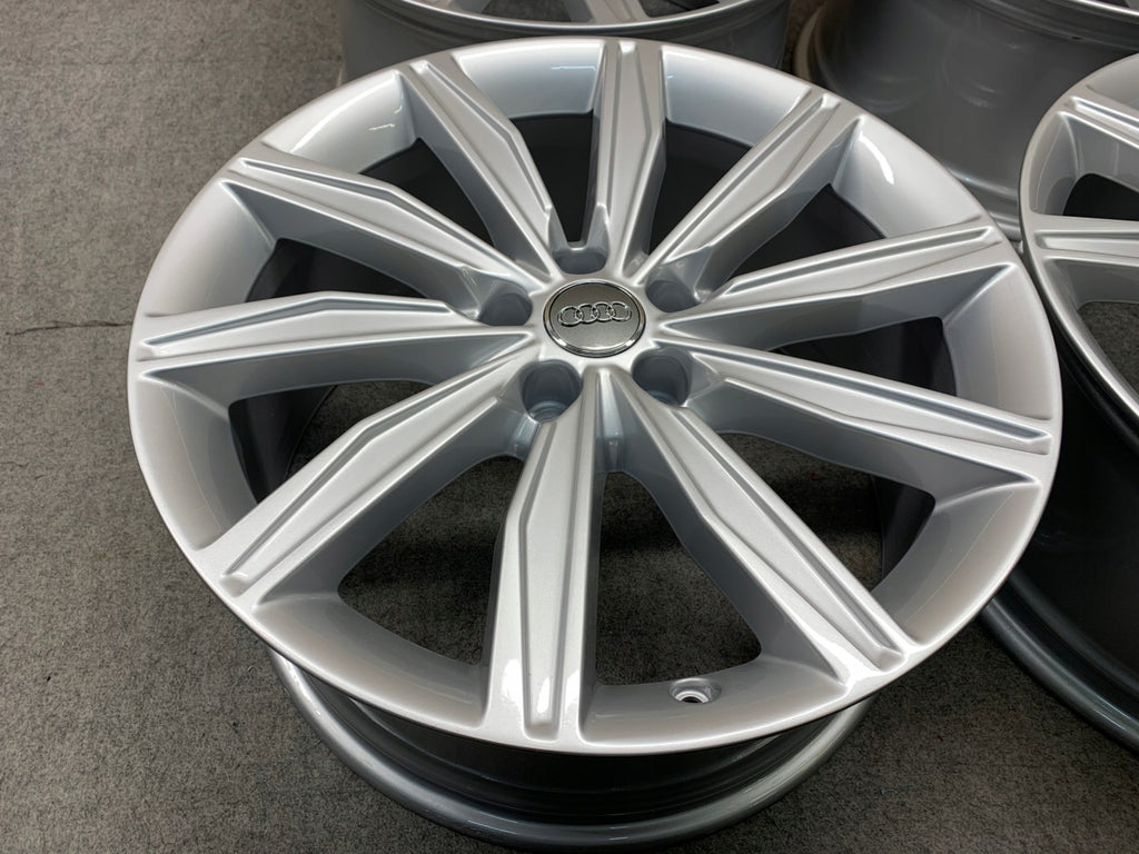 4x Alufelge 19 Zoll 8.5" 5x112 40ET Glanz Silber 4K0601025G Audi A6 C8 Rim Wheel FEL7729038147ue
