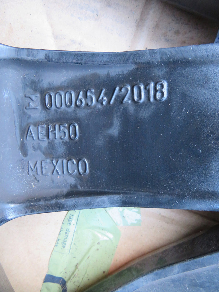 1x Alufelge 18 Zoll 8.0" 5x108 42ET Glanz Schwarz 31471312 Volvo S60 V60