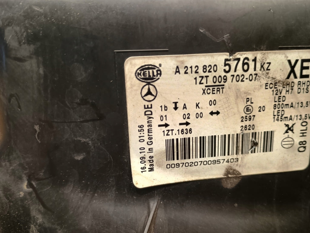 Frontscheinwerfer Mercedes-Benz W212 A2128205761 Xenon Links Headlight SCH2500402813mc