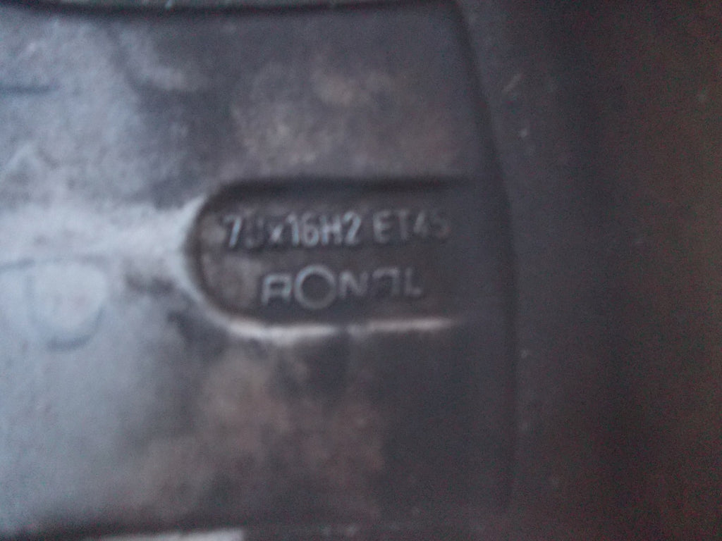 1x Alufelge 16 Zoll 7.0" 5x112 45ET 4B0601025F Audi A4 B6 Rim Wheel