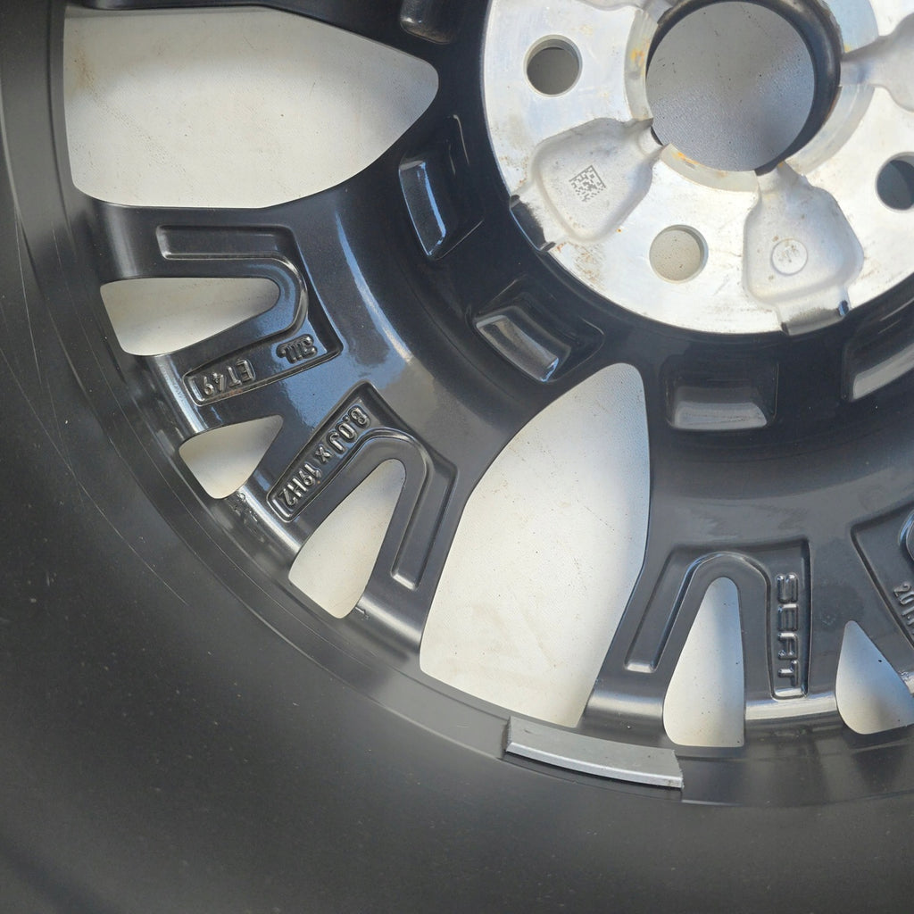 1x Alufelge 19 Zoll 8.0" 5x112 49ET Matt Schwarz 5FA601025R Cupra Leon Rim Wheel FEL6127994723xf