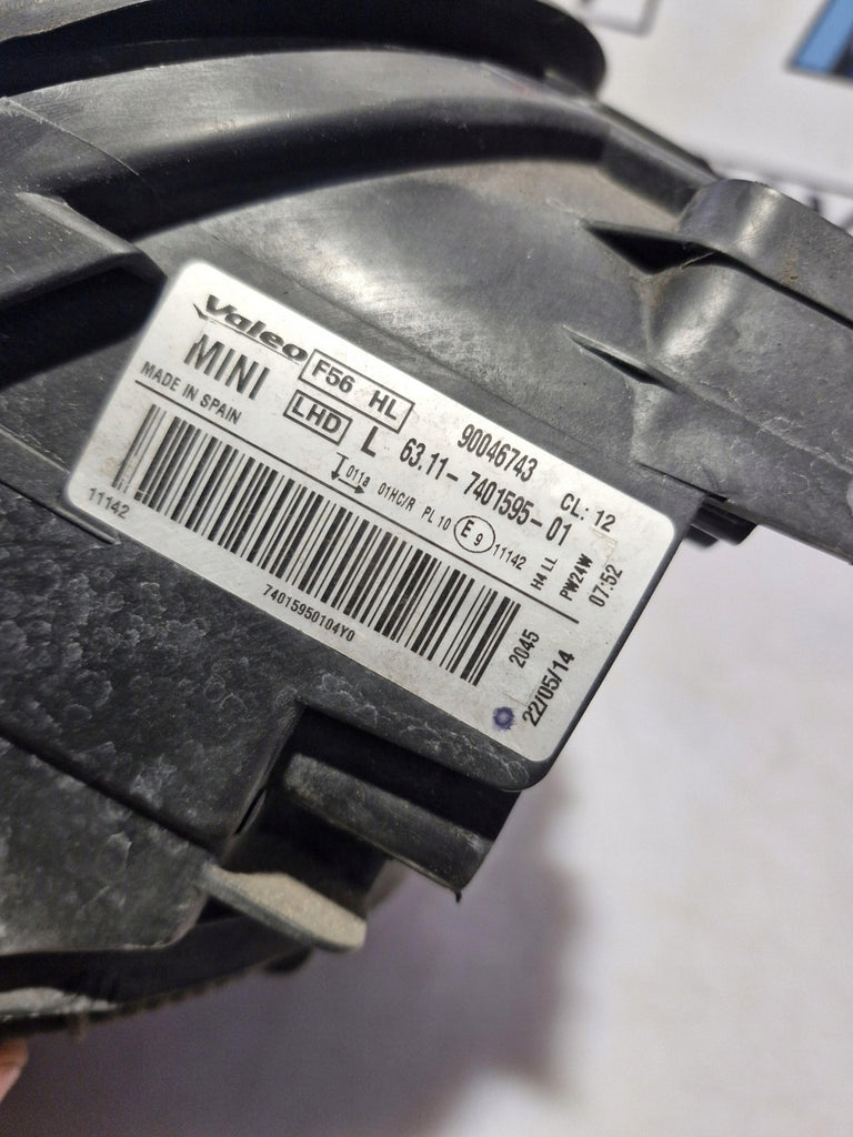 Frontscheinwerfer BMW Mini R57 R55 R56 7401595 Links Scheinwerfer Headlight SCH9403099949qb