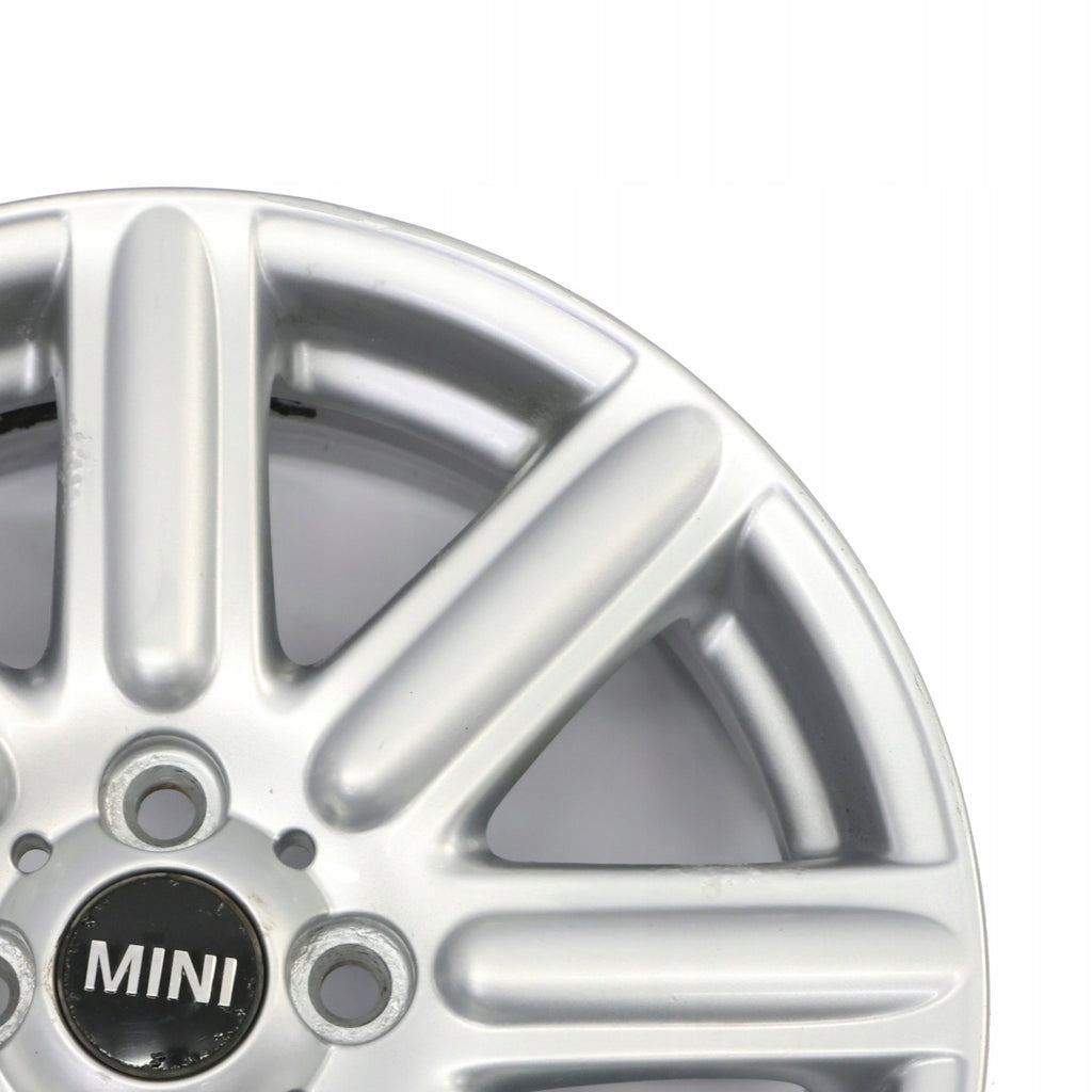 1x Alufelge 16 Zoll 6.5" 4x100 48ET Silber 6791941 Mini R55 R56 Rim Wheel FEL3270031591qa