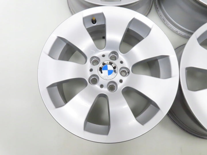 4x Alufelge 17 Zoll 8.0" 5x120 34ET Silber 6775596 BMW 3 E91 E93 E90 E92 1 E87 FEL6049840560ze