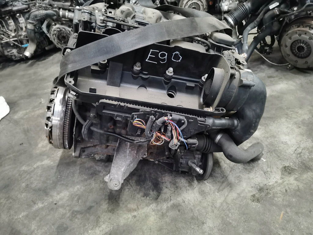 Motor BMW E60 E90 E87 M47T0E4 2.0 163PS Diesel Engine Komplett