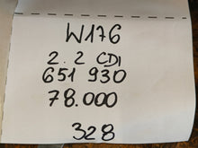 Load image into Gallery viewer, Motor Mercedes-Benz W176 W246 328 HMCAR 2.2 CDI 125TKm Diesel Engine Komplett