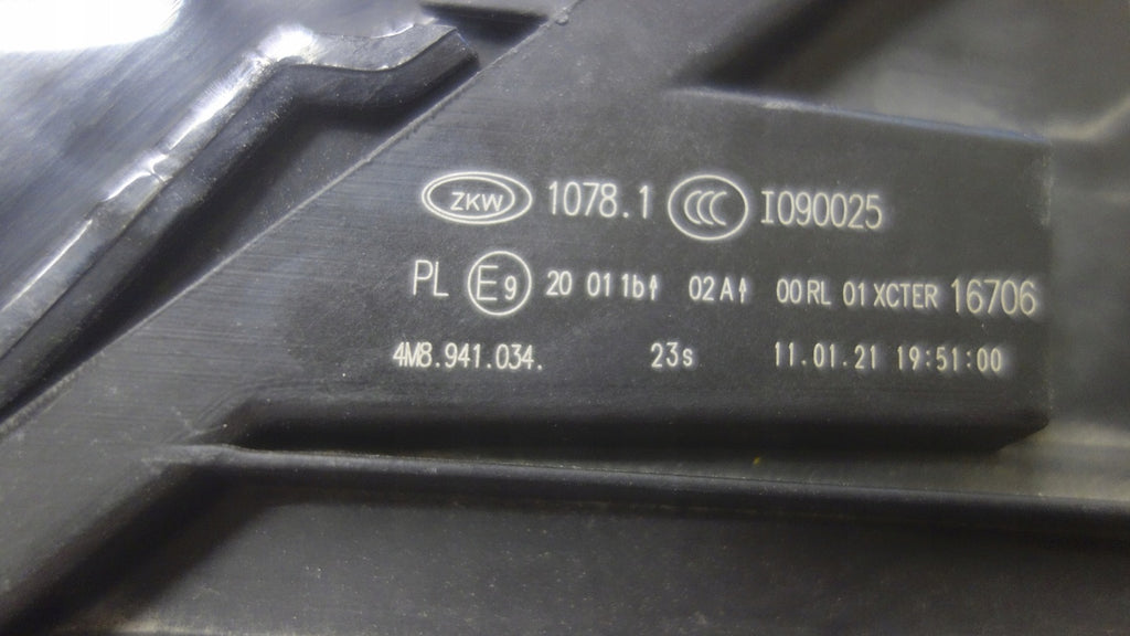 Frontscheinwerfer Audi Q8 4M8941034 LED Rechts Scheinwerfer Headlight SCH8633931781xu