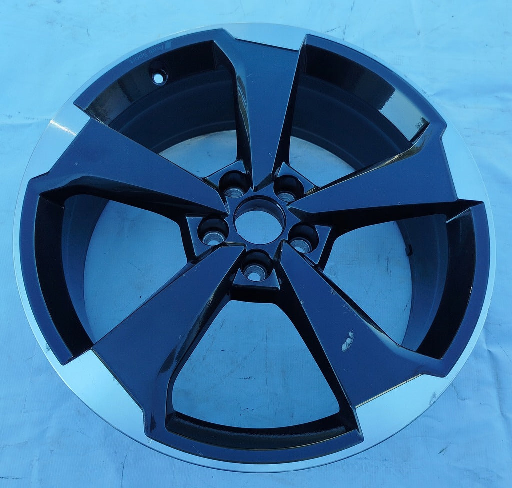 1x Alufelge 20 Zoll 8.0" 5x112 39ET Glanz 80A601025 Audi Rim Wheel FEL8401570727zg