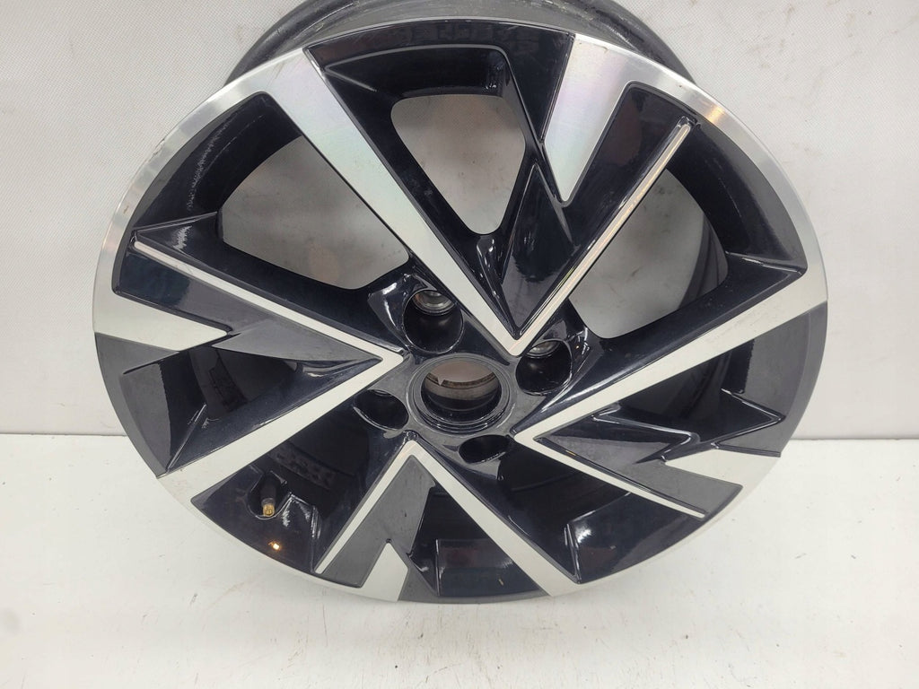1x Alufelge 16 Zoll 4x108 Schwarz 9847228980 Opel Corsa E F Rim Wheel FEL5373423389gv