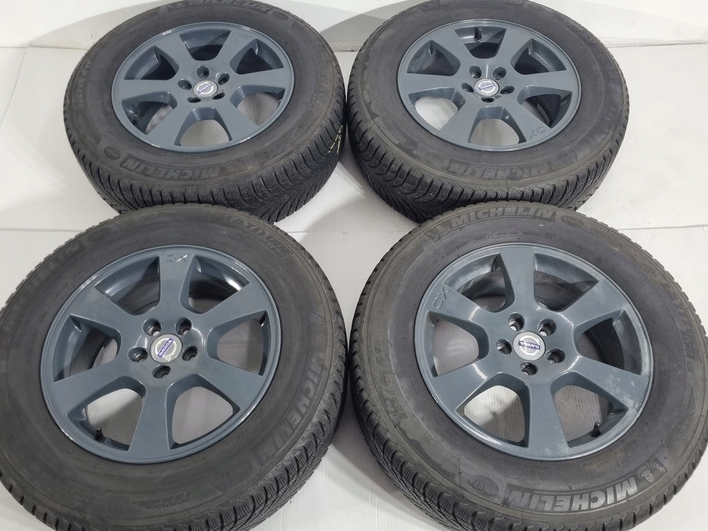 4x Alufelge 17 Zoll 7.5" 5x108 55ET Glanz Silber 30671480 Volvo I Rim Wheel FEL2525997401tx