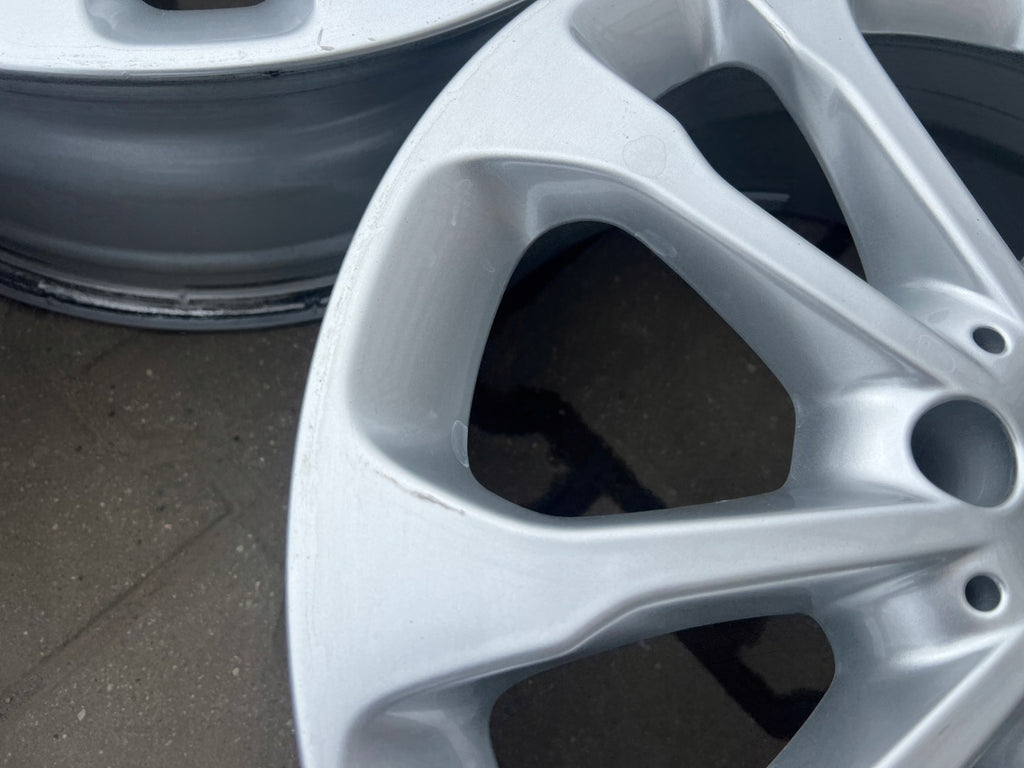 4x Alufelge 17 Zoll 6.5" 5x112 Glanz Silber A156401170 Mercedes-Benz Gla FEL9270532537dg