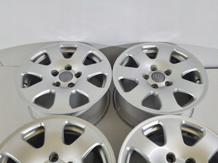 4x Alufelge 15 Zoll 7.0" 5x112 39ET Glanz Silber 8E0601025 Audi Rim Wheel FEL4700186614po