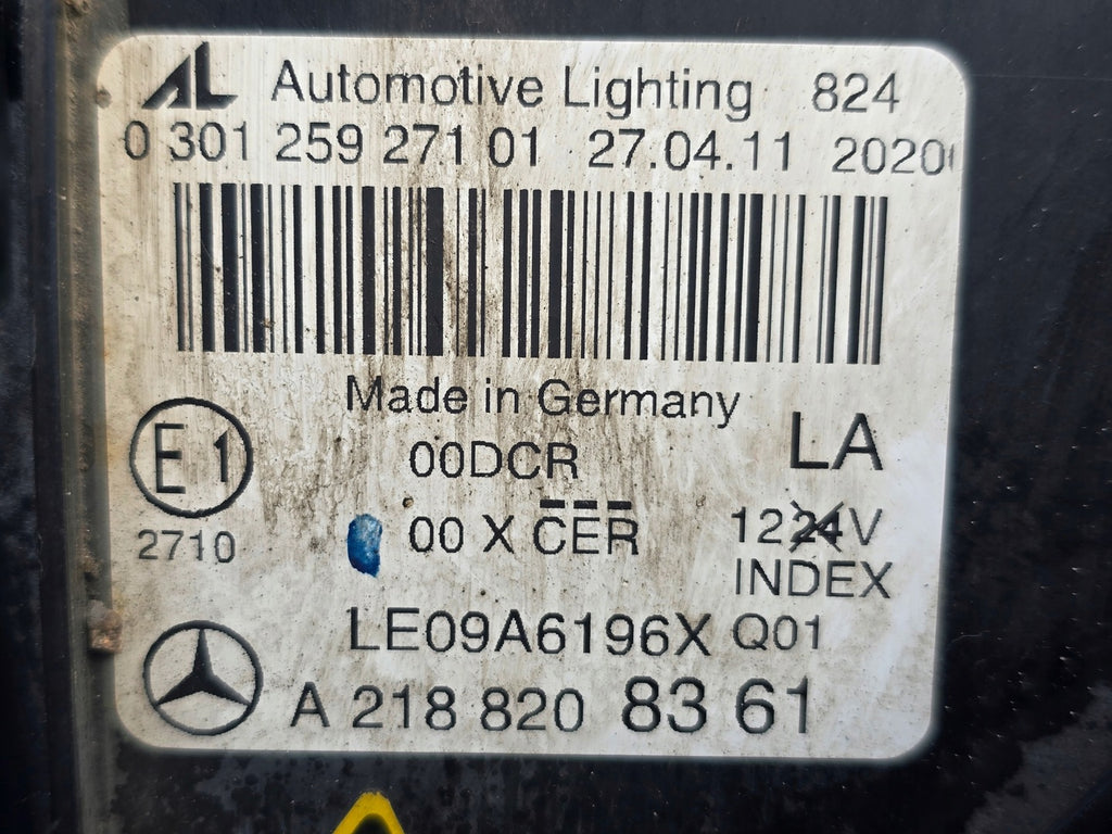 Frontscheinwerfer Mercedes-Benz Cls A2188208361 Links Scheinwerfer Headlight SCH7998972584tz