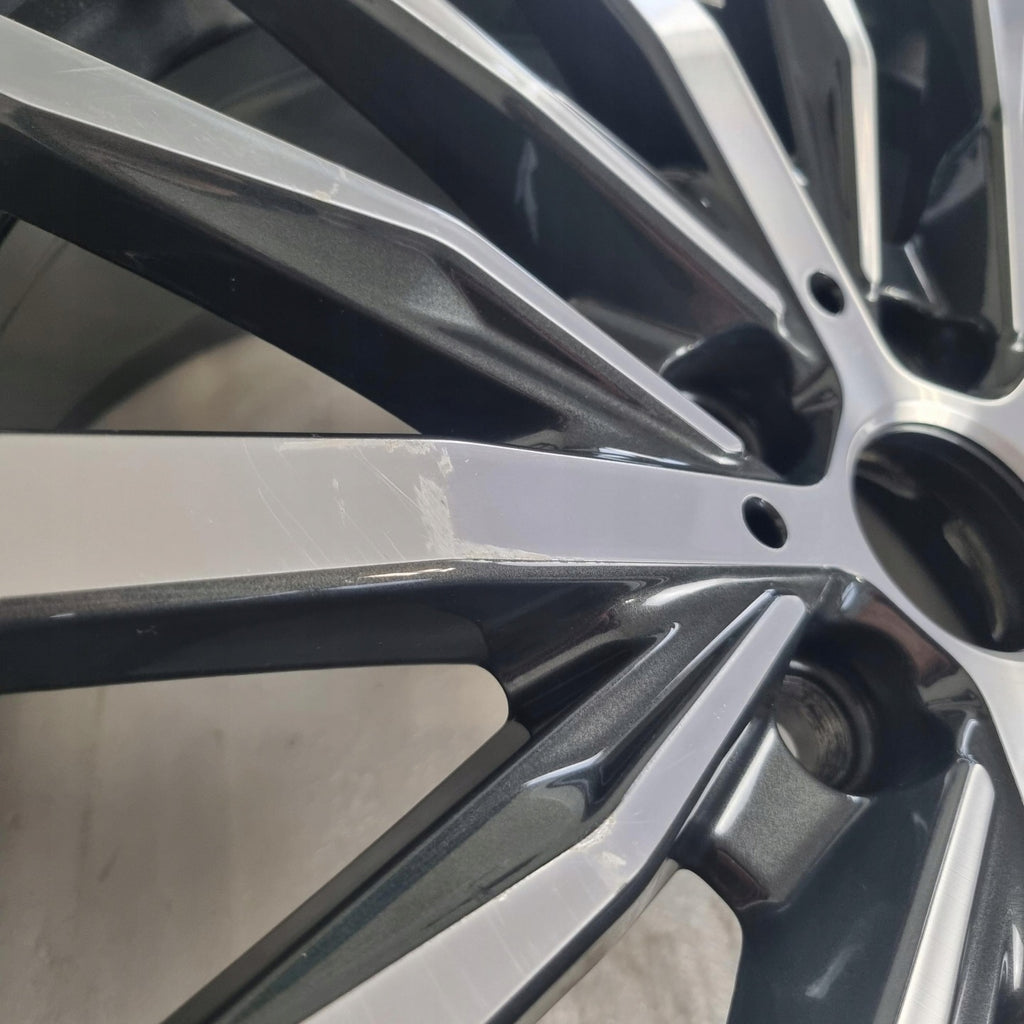 1x Alufelge 18 Zoll 8.0" 5x112 57ET Glanz Schwarz 6856089 BMW F44 1 F40 FEL4977787173dt