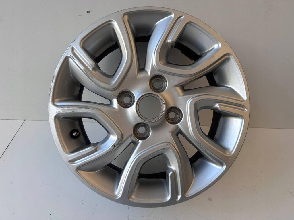 1x Alufelge 14 Zoll 5.5" 4x100 45ET Glanz Silber 52910-G6200 Kia Picanto FEL3090453793hh