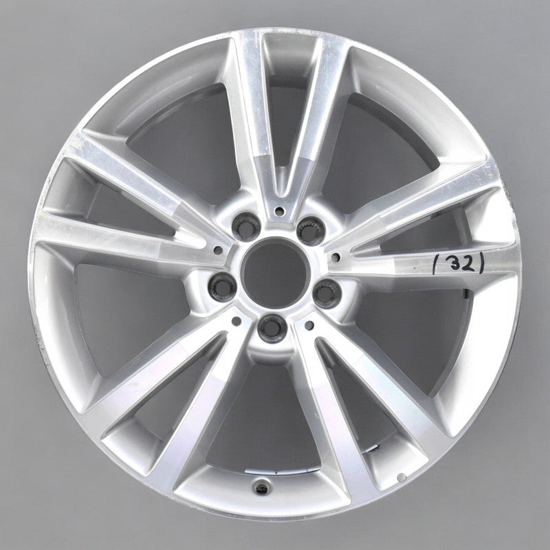 1x Alufelge 18 Zoll 8.0" 5x112 45ET Glanz Grau A2074011102 Mercedes-Benz Coupe