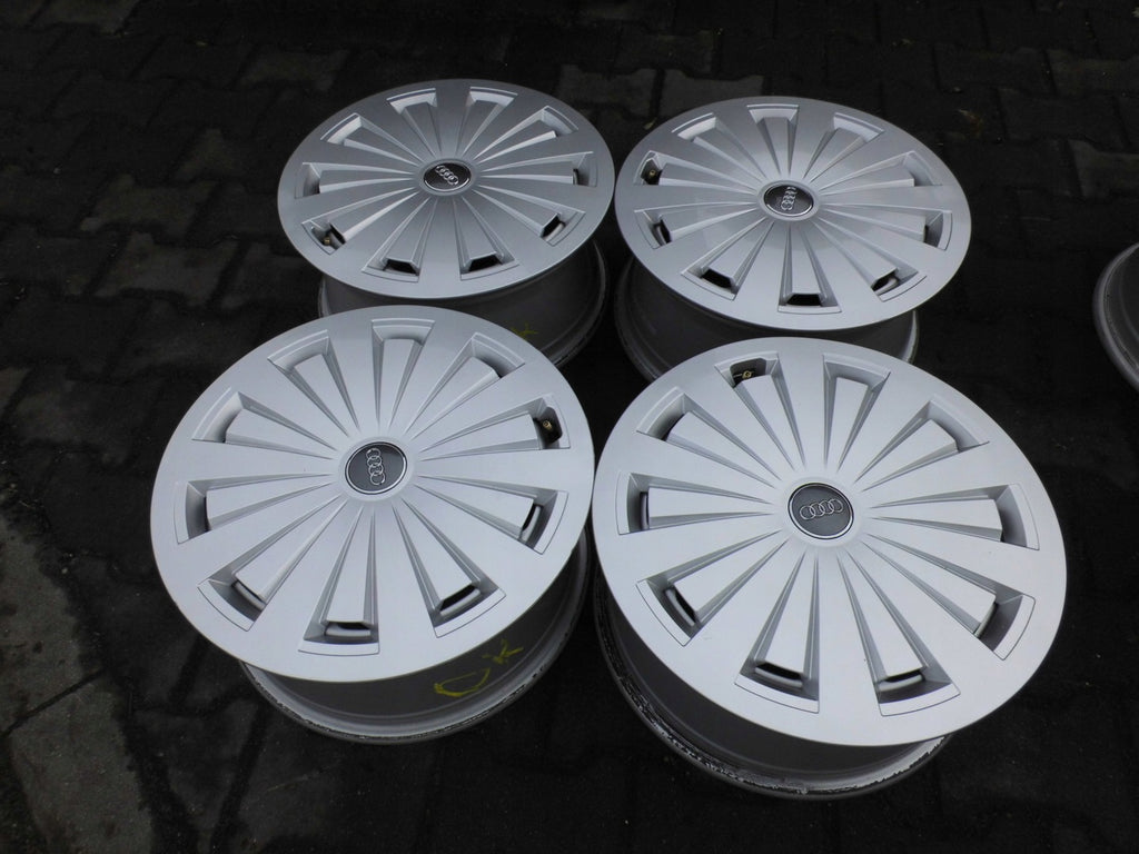 4x Alufelge 16 Zoll 7.5" 5x112 35ET Glanz Silber 8W0601025 Audi A4 B9 Rim Wheel