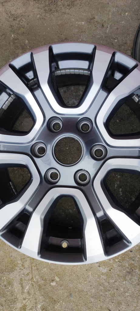1x Alufelge 18 Zoll 8.0" 6x139.7 55ET Glanz Grau GB3C-1007-A1A Ford Ranger FEL8221818422pf