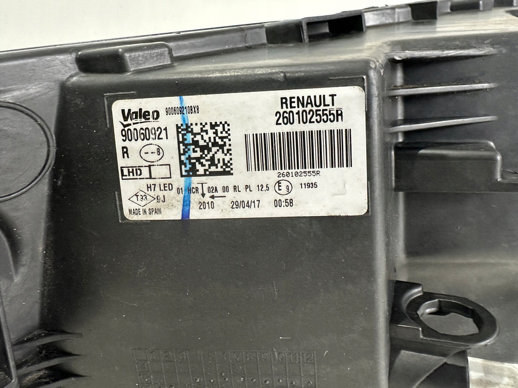 Frontscheinwerfer Renault Megane 260102555R Rechts Scheinwerfer Headlight SCH7346092259go