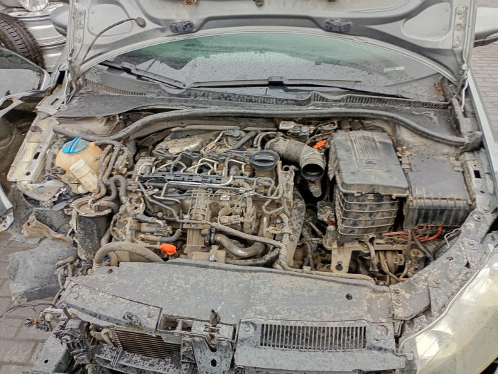 Motor VW Golf VI CAYC 1.6 TDI 105PS 77kW 258TKm 2009 Diesel Engine Unkomplett MOT3043860400ur