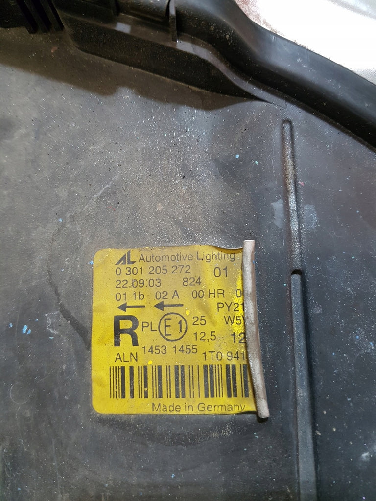 Frontscheinwerfer VW Touran 0301205272 Xenon Rechts Scheinwerfer Headlight SCH1678006022az