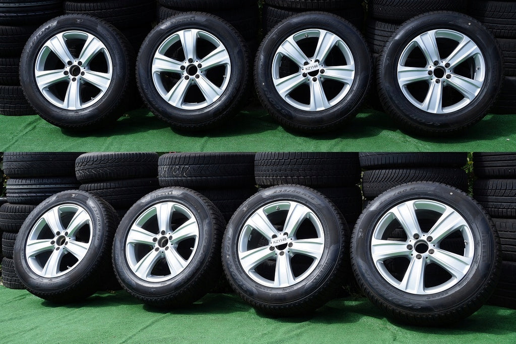 4x Alufelge 18 Zoll 8.0" 5x112 38ET Glanz Silber A2534012100 Mercedes-Benz Glc FEL2018832577ly