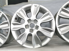 Laden Sie das Bild in den Galerie-Viewer, 4x Alufelge 16 Zoll 6.0&quot; 5x100 30ET Glanz Silber 8X0601025 Audi A3 Rim Wheel