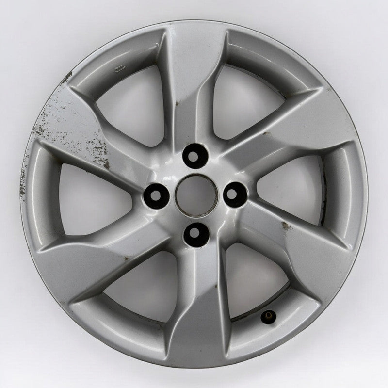 1x Alufelge 16 Zoll 6.0" 4x100 45ET Glanz Nissan Micra Rim Wheel