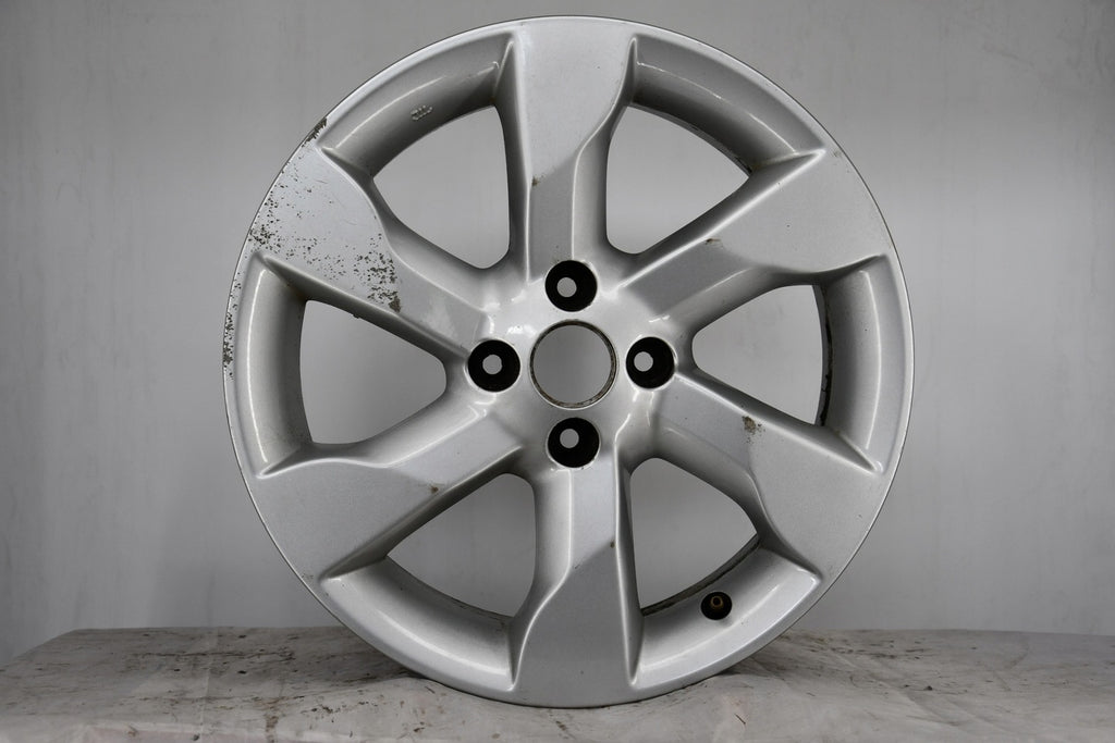 1x Alufelge 16 Zoll 6.0" 4x100 45ET Glanz Nissan Micra Rim Wheel