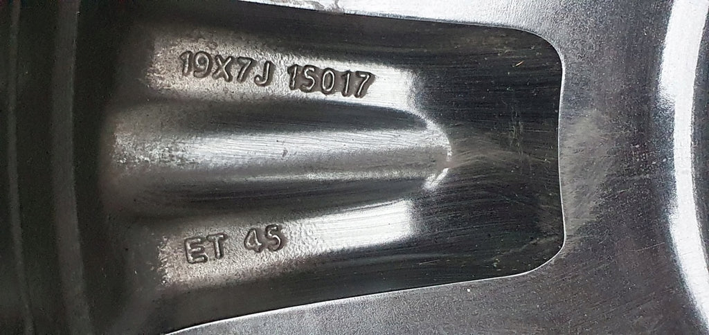 1x Alufelge 19 Zoll 7.0" 5x114.3 45ET Glanz Schwarz 9965367090- Mazda Cx5 Cx-5 FEL5455590378rc