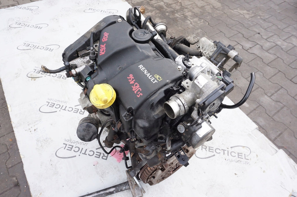 Motor Renault K9K808 1.5 DCI 83TKm Diesel Engine Komplett