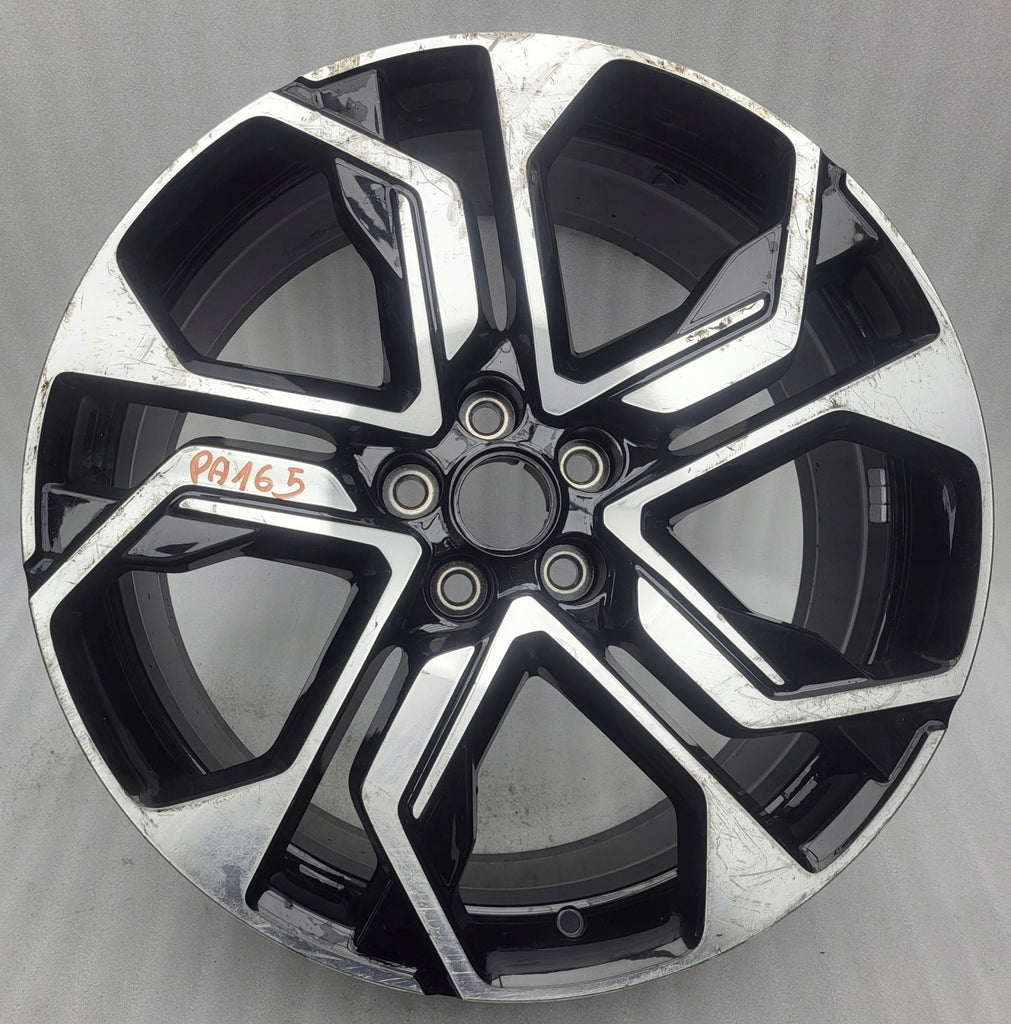 1x Alufelge 21 Zoll 9.0" 5x120 43ET Glanz Schwarz P0002221 Rim Wheel FEL6229972103xu