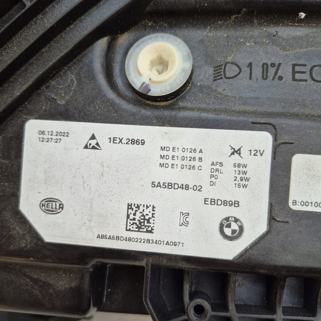 Frontscheinwerfer BMW X1 5A5BD48-02 Full LED Rechts Scheinwerfer Headlight SCH4102451382na