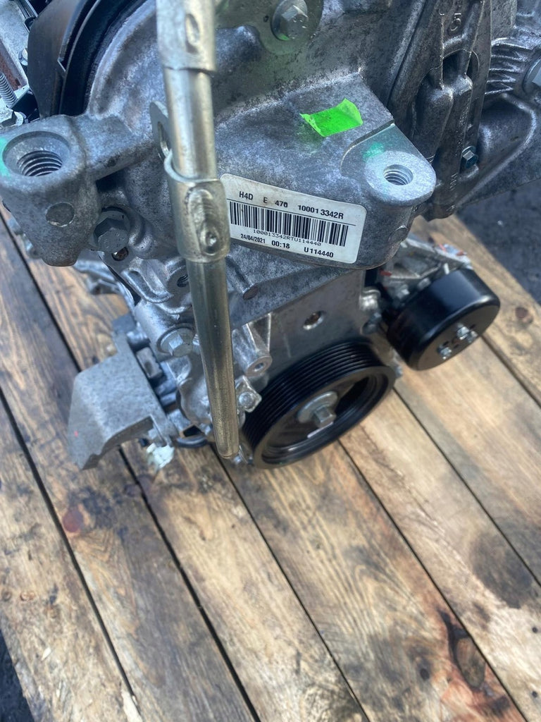 Motor Renault Clio I V H4DE470 1.0 TCE 91PS 67kW Benzin Engine Komplett