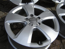 Laden Sie das Bild in den Galerie-Viewer, 4x Alufelge 17 Zoll 6.0" 5x112 48ET Glanz Silber 8V0601025C Audi A4 A3 Rim Wheel FEL9190368323kv