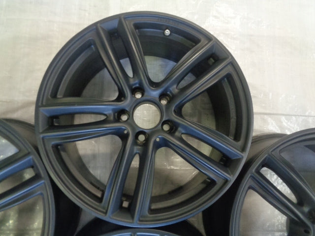 4x Alufelge 18 Zoll 7.0" 5x112 43ET Matt Schwarz Audi 4 I Rim Wheel FEL2900418266cp