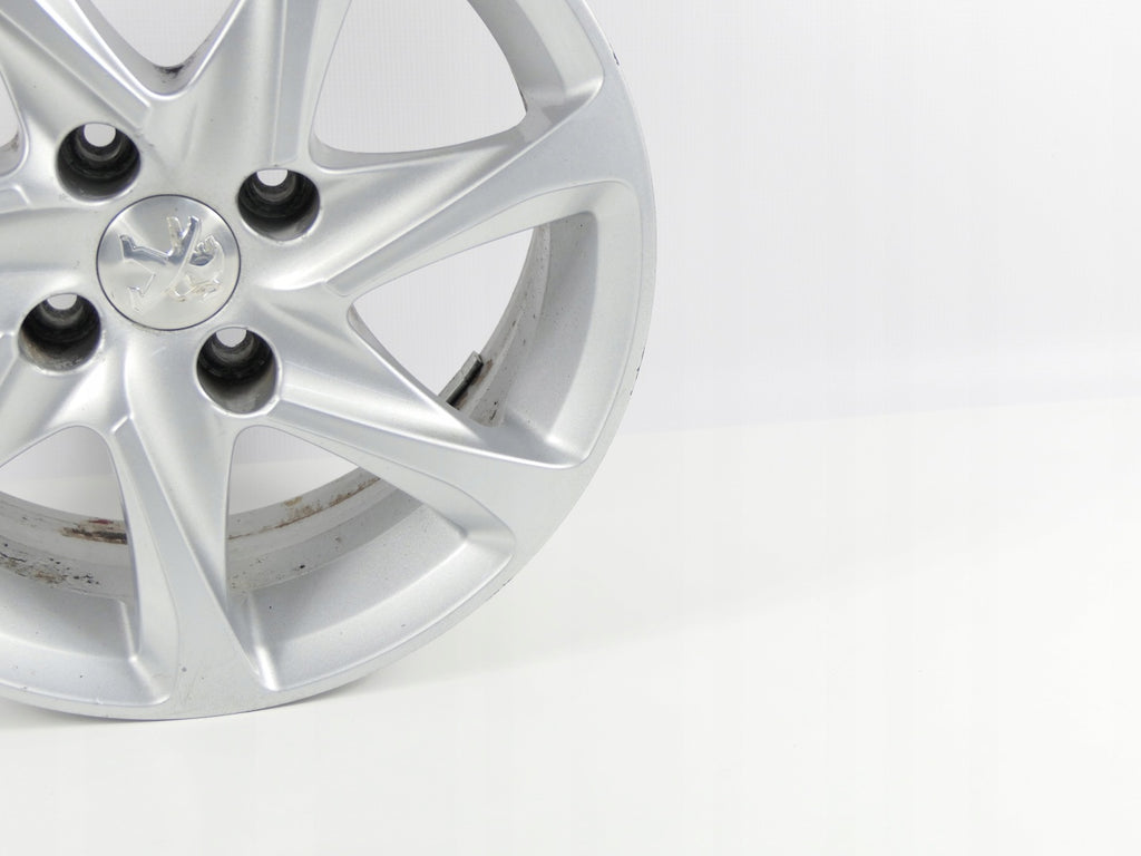 1x Alufelge 15 Zoll 6.0" 4x108 Schwarz 9673773577 Peugeot 208 Hatchback I FEL7360274873ud