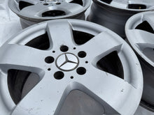 Laden Sie das Bild in den Galerie-Viewer, 4x Alufelge 16 Zoll 7.5" 5x112 37ET Glanz Silber Mercedes-Benz Rim Wheel FEL3262861584sj