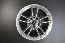 Laden Sie das Bild in den Galerie-Viewer, 4x Alufelge 16 Zoll 6.5&quot; 5x112 44ET Glanz Silber A1774010100 Mercedes-Benz W177